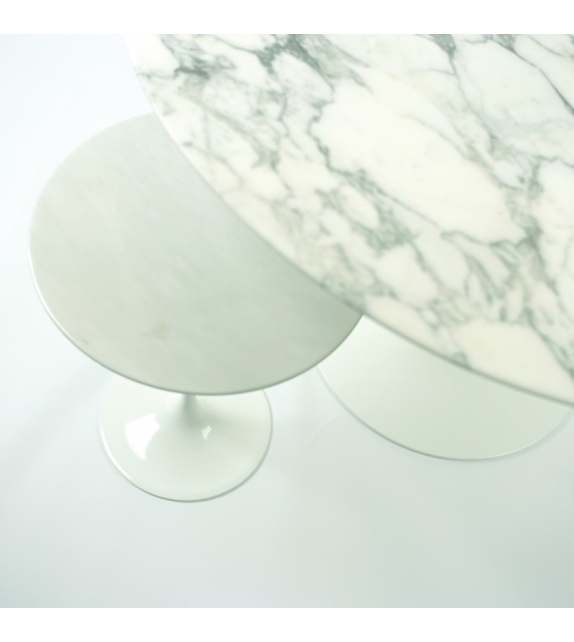 Saarinen Round Coffee Table Marble Knoll