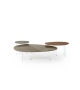 Pleasure Lago Coffee Table with Glass Top