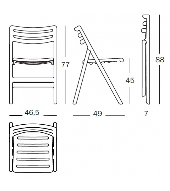 Folding Air-Chair Magis Chaise