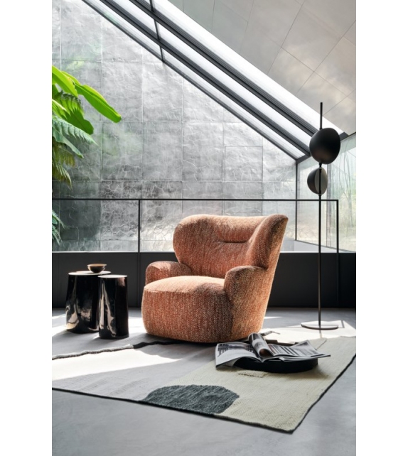 Loll Gervasoni Swivel Armchair