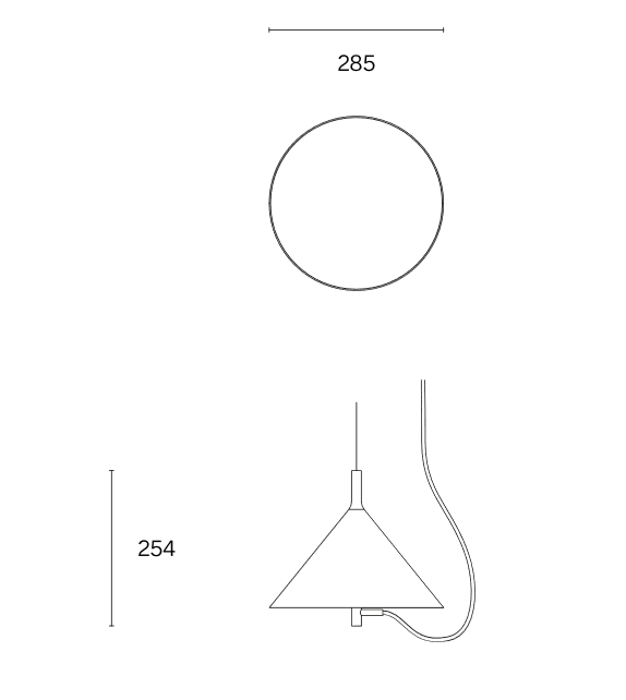 Nendo w132s Wastberg Lámpara de Suspensión