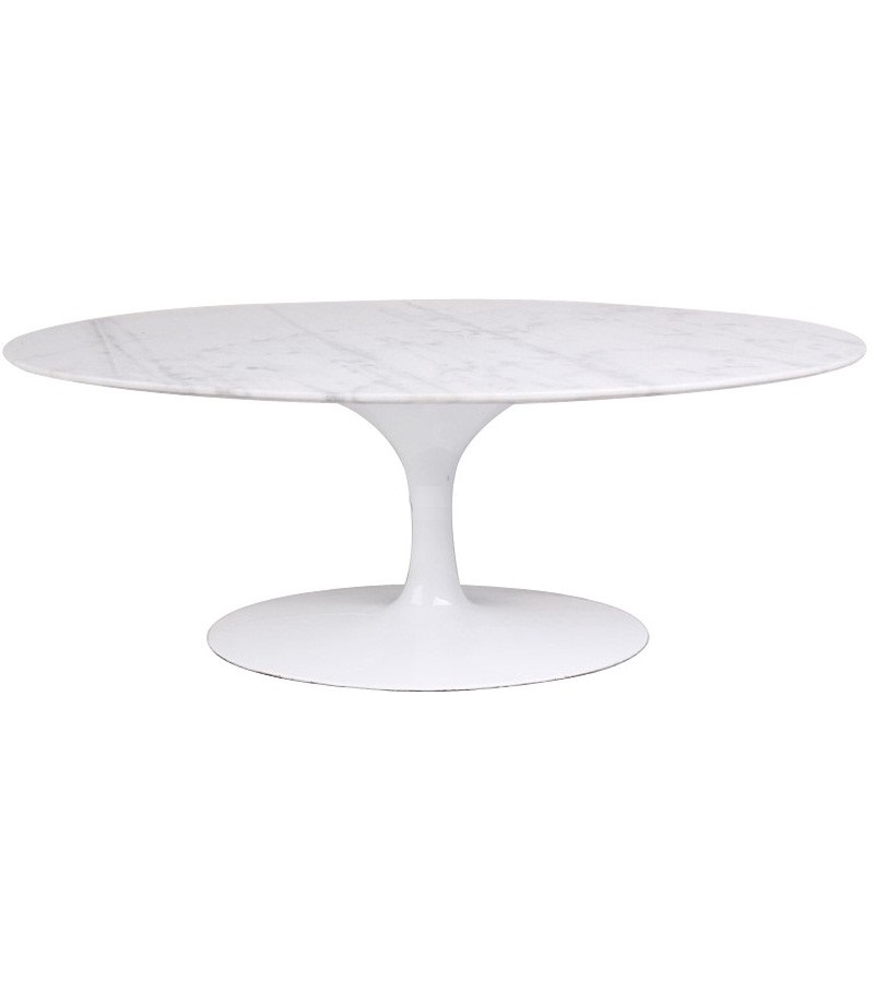 Saarinen Oval Couchtisch aus Marmor Knoll