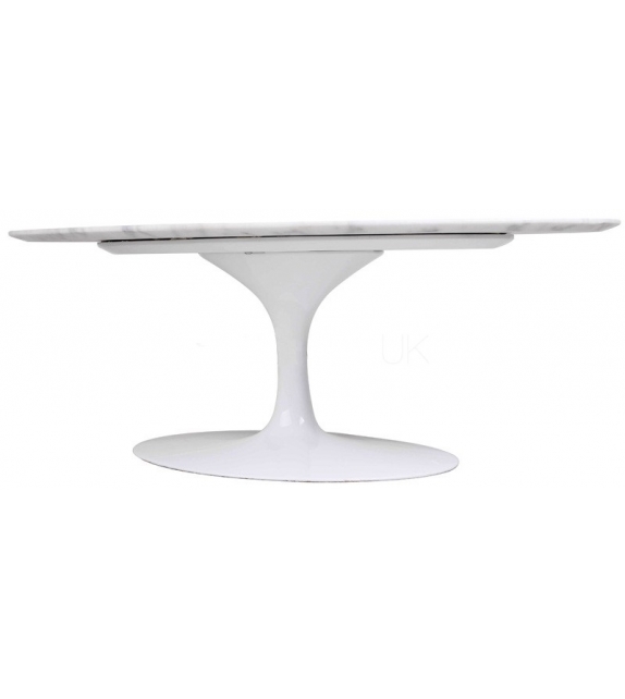 Saarinen Oval Couchtisch aus Marmor Knoll