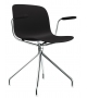 Troy 4 Star Swivel Polypropylene Magis Chair with Armrests