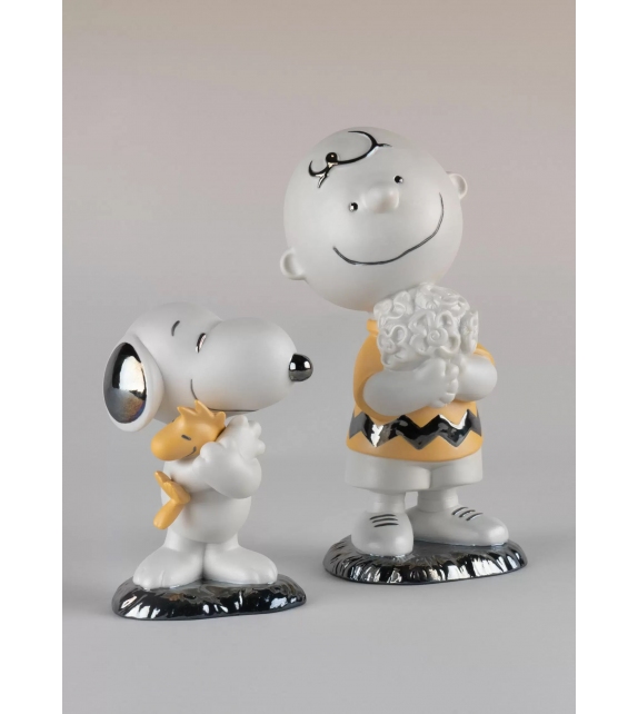 Charlie Brown Lladró Skulptur