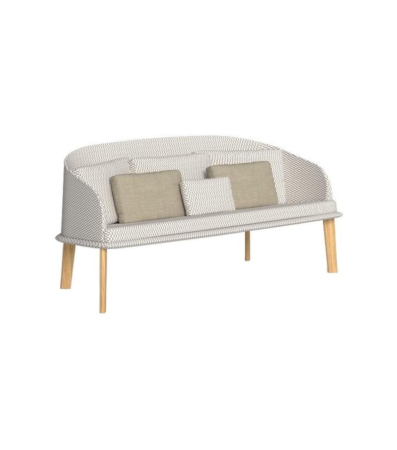 Cleo Teak Love Seat Talenti Canapé