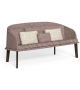 Cleo Teak Love Seat Talenti Canapé