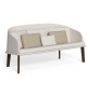 Cleo Teak Love Seat Talenti Canapé