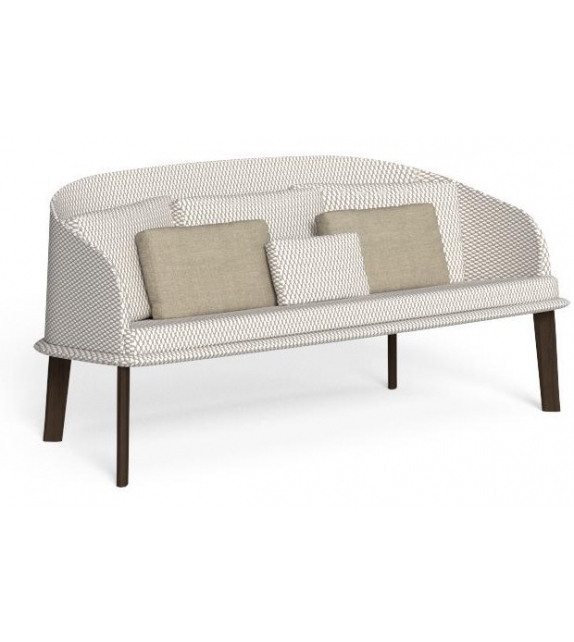 Cleo Teak Love Seat Talenti Divano