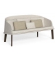 Cleo Teak Love Seat Talenti Divano