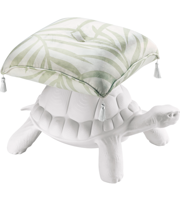 Pouf Turtle Carry Qeeboo