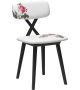 X Chair With Flower Qeeboo Stuhl