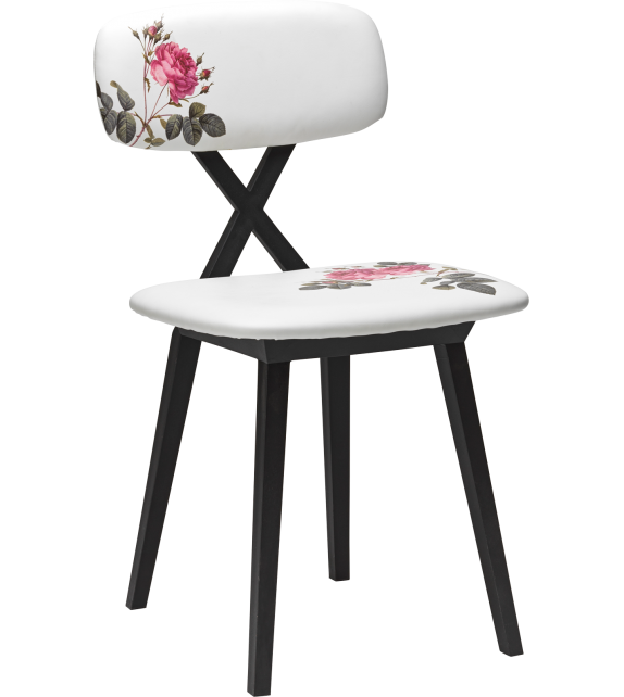 X Chair With Flower Qeeboo Stuhl