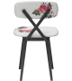 X Chair With Flower Qeeboo Stuhl