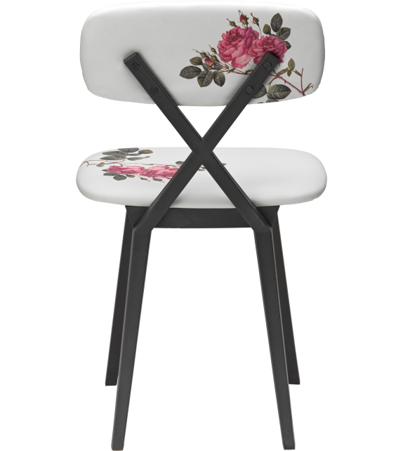 X Chair With Flower Qeeboo Stuhl