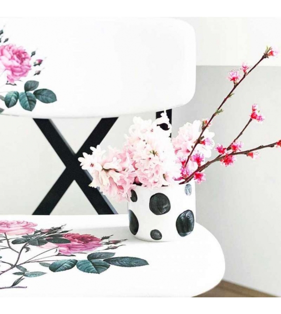 X Chair With Flower Qeeboo Stuhl