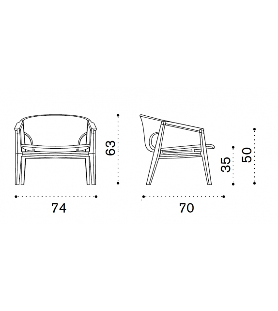 Knit Ethimo Armchair