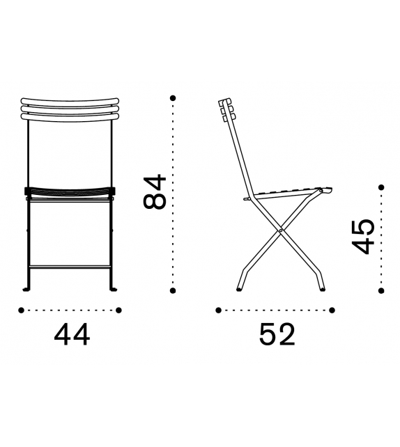 Flower Ethimo Folding Chair