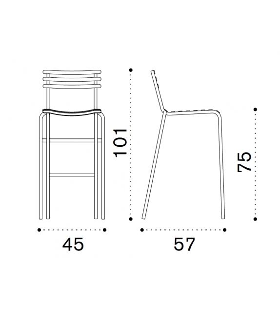 Flower Ethimo Stool