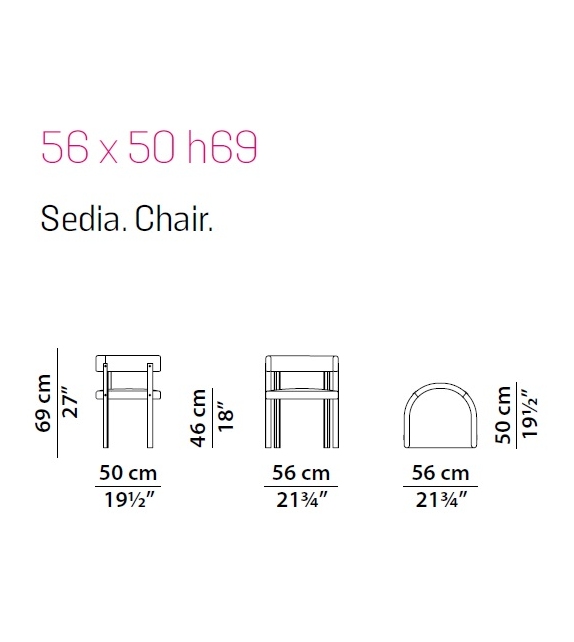 T Chair Baxter Sedia