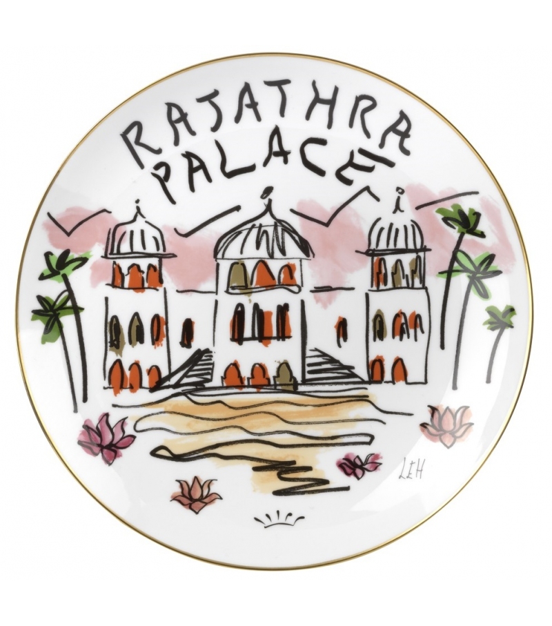 Rajathra Palace Ginori 1735 Decorative Plate