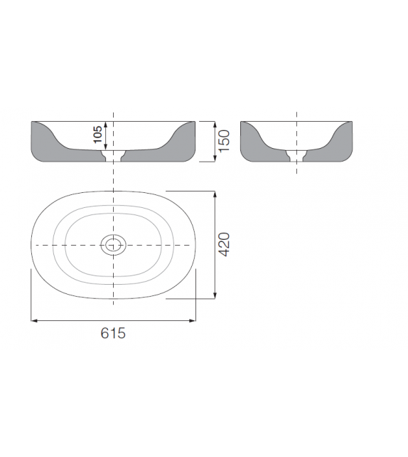 Rond Sabbia Stone Boffi