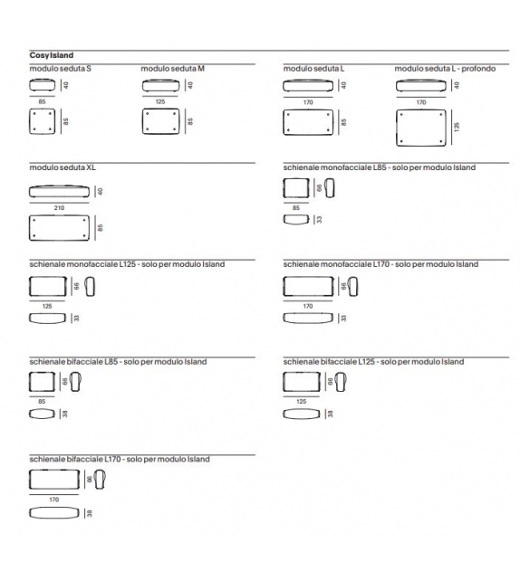 Cosy Island MDF Italia Canapé