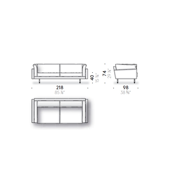 Square 16 DePadova Sofa