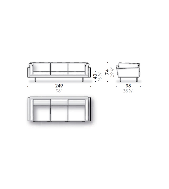 Square 16 DePadova Sofa