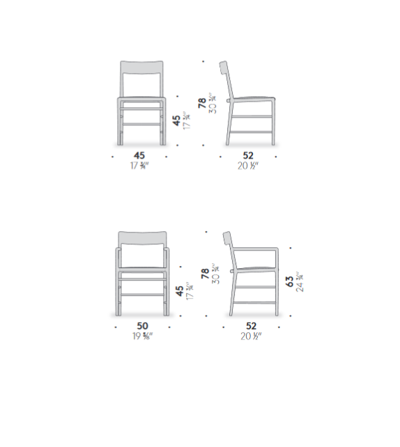 The Sensitive Back Chair DePadova