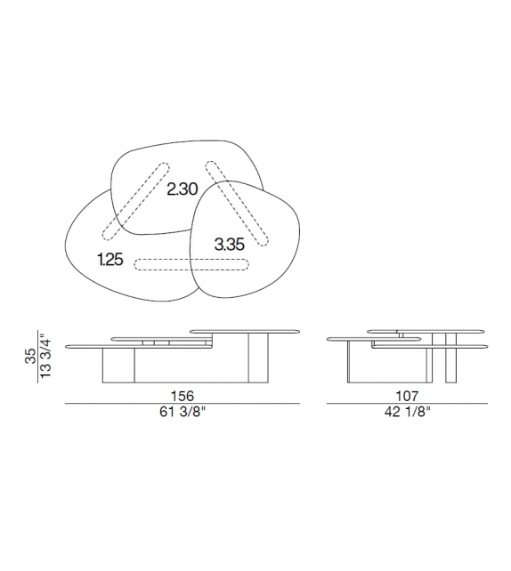 Callisto Mix Porada Coffee Table