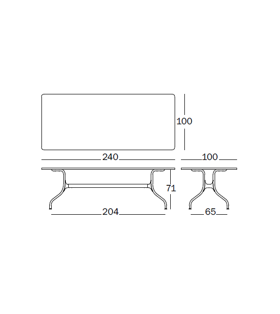 Milà 130 Table Ronde Magis