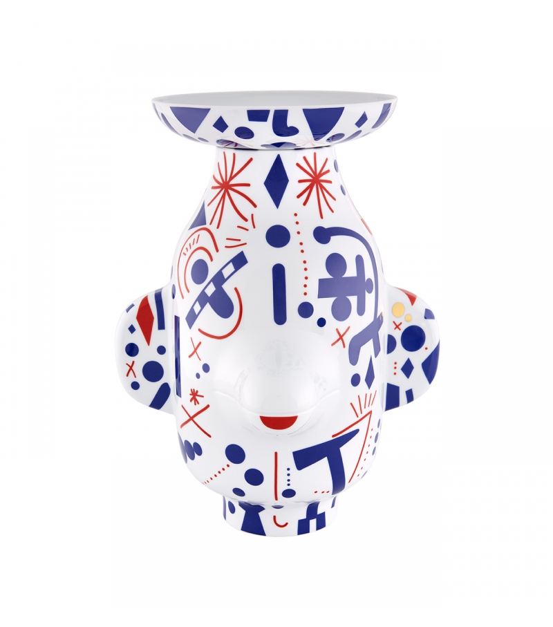 Folifunki Vista Alegre Vase with Lid