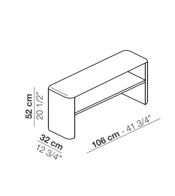 Tokio Arflex Low Cabinet - Milia Shop