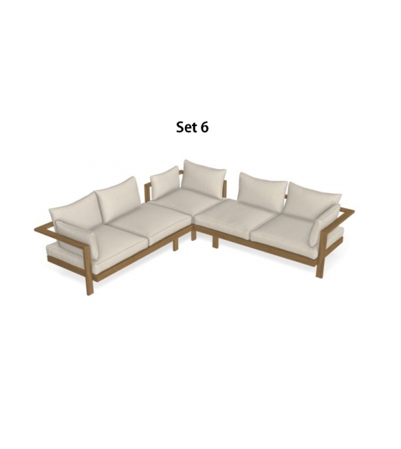 Tribù Pure Sofa Teak Milia Shop