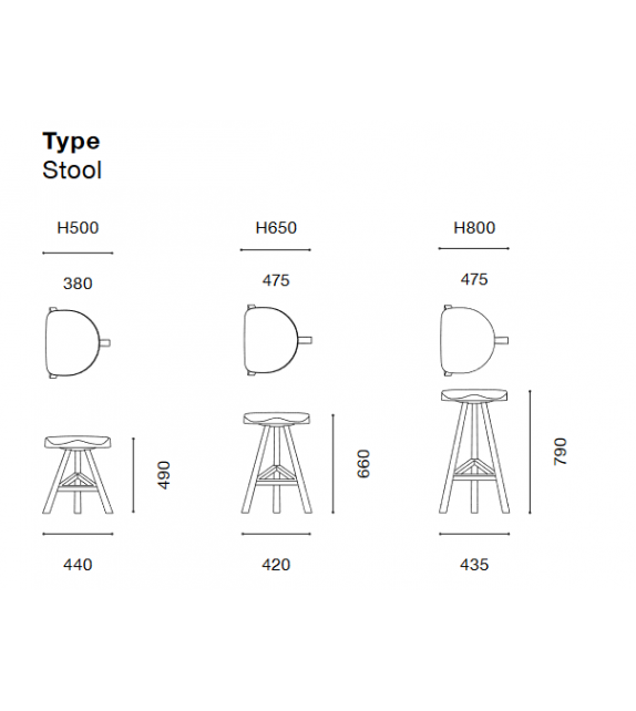 Heidi Established & Sons Stool