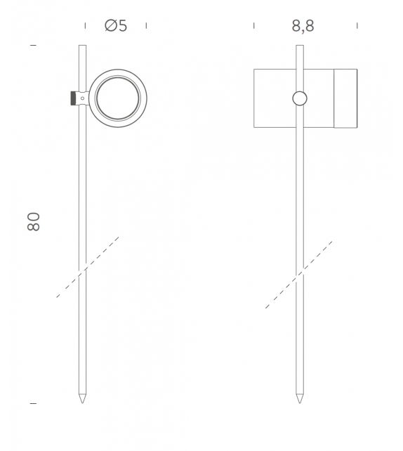 Plint Battery Mini Nemo Lampada da Terra