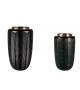 Jet Black Vista Alegre Vase