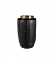 Jet Black Vista Alegre Vase