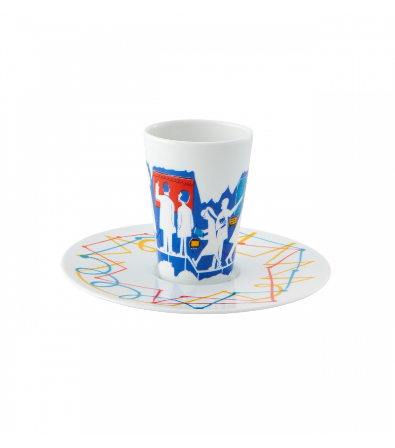 Bode Inspiratório Vista Alegre Taza Café con Platillo