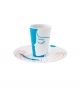 Bode Inspiratório Vista Alegre Coffee Cup with Saucer I