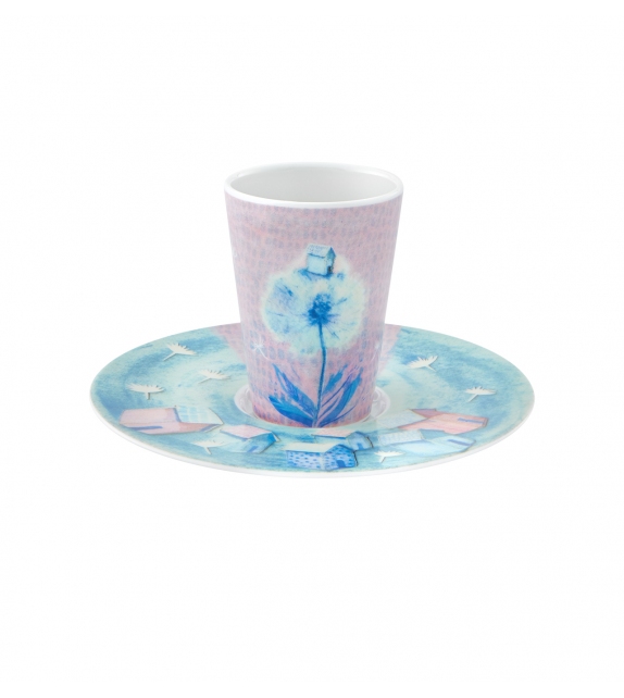 Bode Inspiratório Vista Alegre Coffee Cup with Saucer XIX