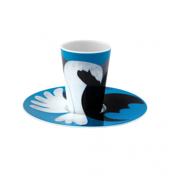 Bode Inspiratório Vista Alegre Coffee Cup with Saucer XXX