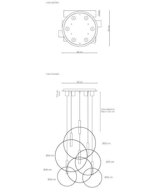 Led Loop S6 Riflessi Pendant Lamp