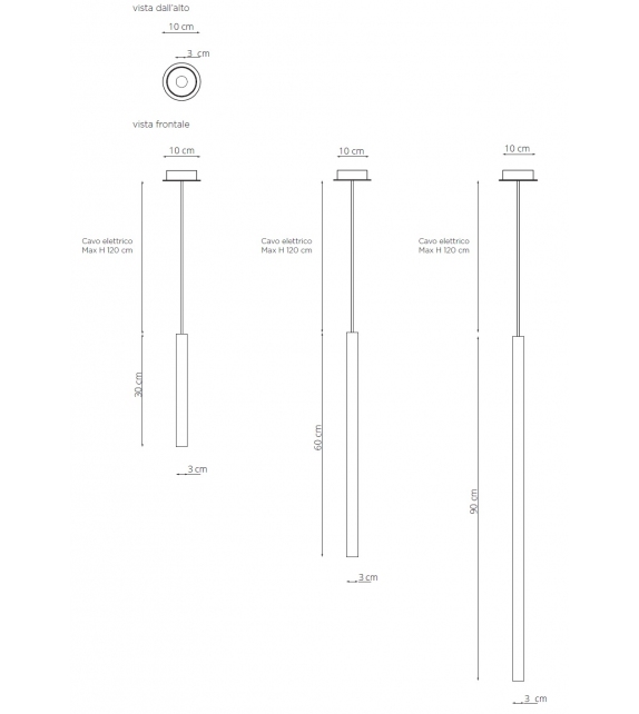 Stilo SS Riflessi Pendant Lamp