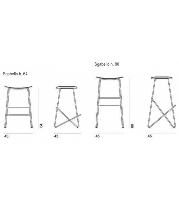 Endless 719 Desalto Stool