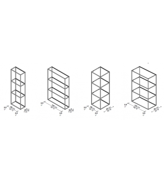 Regoli Kristalia Shelves System