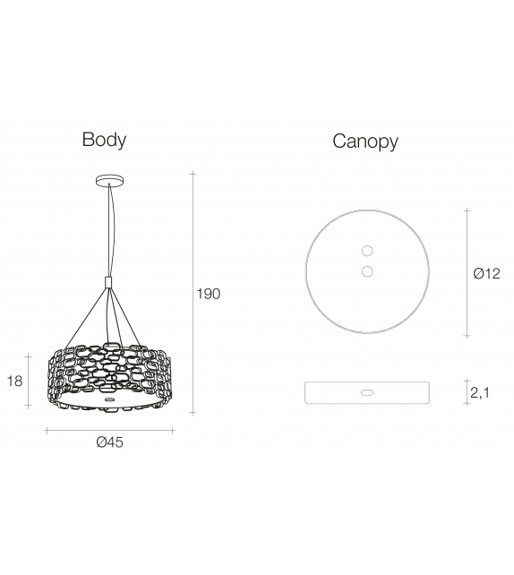 Glamour Terzani Suspension