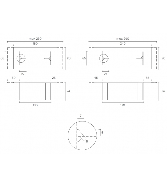 LLT Ofx Executive Desk Fiam