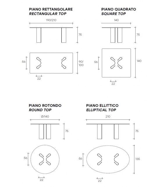 Fiam Sahara Table